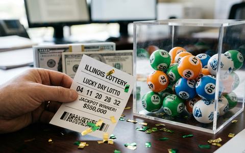 Illinois Lottery Online Ticket Wins $550,000 Lucky Day Lotto Jackpot