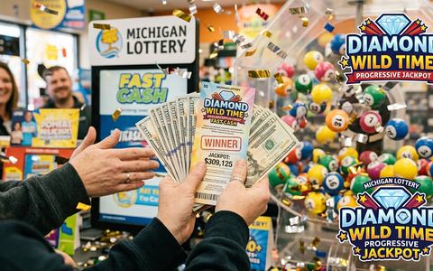 Tuscola County Woman Claims $309,125 Diamond Wild Time Progressive Jackpot