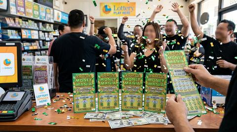 Six California Money Mania Scratchers Tickets Win $1 Million Top Prize