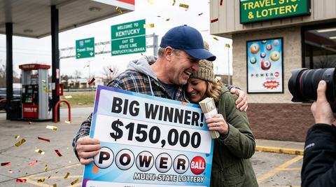 Alabama couple wins $150,000 Powerball prize after Kentucky travel stop