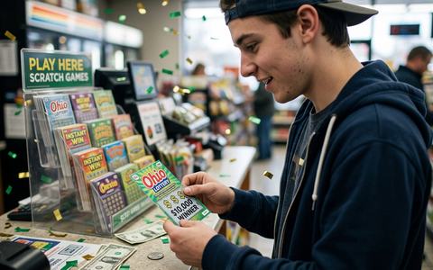 Ohio man wins $10,000 scratch-off prize just after turning 18