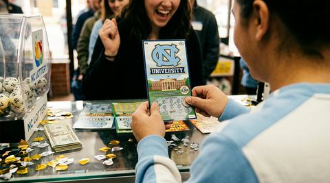 North Carolina launches its first university-branded scratch-offs