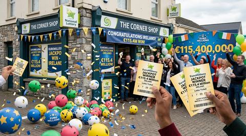 €115.4 Million EuroMillions Win Made History in Ireland