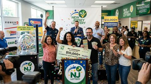 Eight New Jersey Lottery Players Won at Least $10,000 During the Week Ending September 6