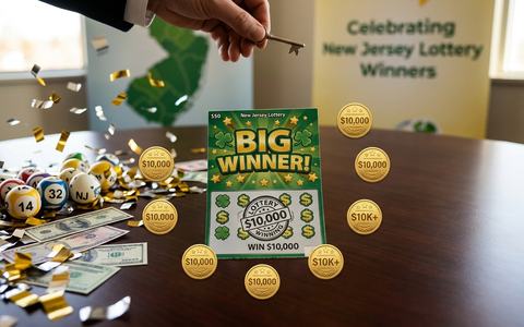 New Jersey Lottery Records Nine Prizes of $10,000 or More in One Week