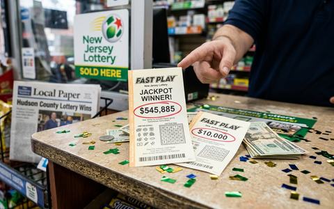 Two Fast Play Jackpot Tickets Win $545,885 and $10,000 in Hudson County
