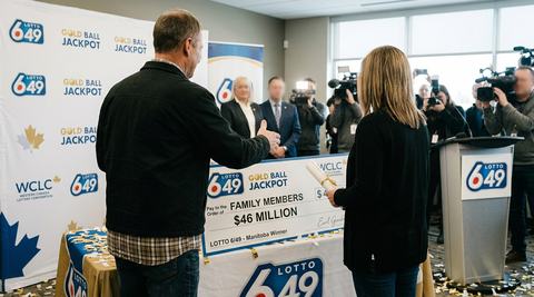 $46 million LOTTO 6/49 winner plans to pay off ex-wife’s mortgage