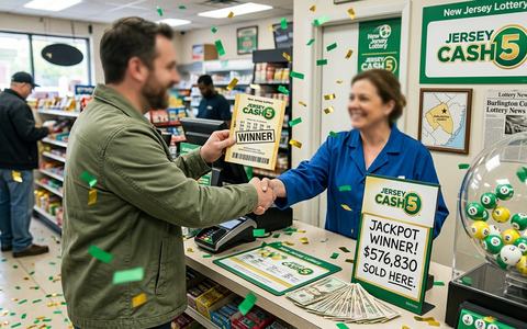Burlington County Ticket Wins $576,830 Jersey Cash 5 Jackpot