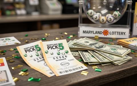 Two Maryland Pick 5 Tickets Turn One Drawing Into $100,000 Win