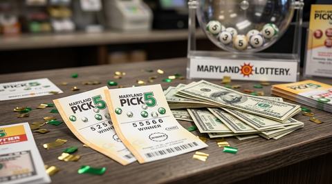 Two Maryland Pick 5 Tickets Turn One Drawing Into $100,000 Win