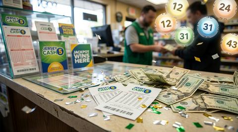 Two Tickets Share Jersey Cash 5 Top Prize in New Jersey