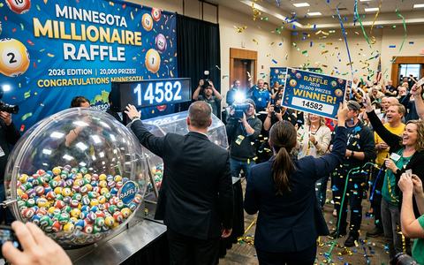 Minnesota Millionaire Raffle offered 20,000 prizes in 2026 edition