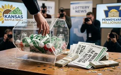 Kansas and Pennsylvania Raffles Award January Million-Dollar Prizes