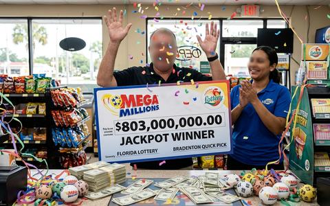 Florida Mega Millions Winner Takes $803 Million Jackpot With Bradenton Quick Pick