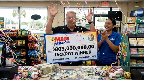 Florida Mega Millions Winner Takes $803 Million Jackpot With Bradenton Quick Pick