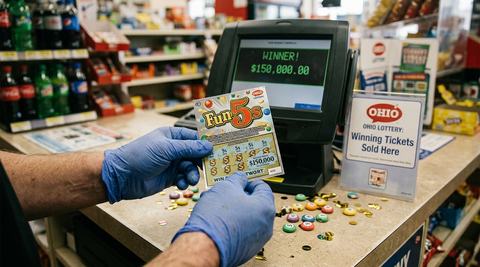 $150,000 Fun 5s Top-Prize Ticket Sold in Chesterland, Ohio