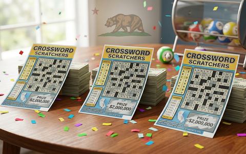 Three California crossword Scratchers tickets win $2 million each