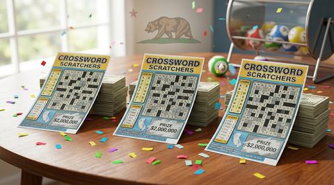 Three California crossword Scratchers tickets win $2 million each