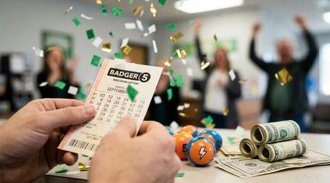 Wisconsin Lottery Adds Lightning Ball Feature to Badger 5 for September