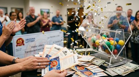 Arizona Lottery Marks 45th Anniversary With Preliminary Sales Record Above $1.52 Billion
