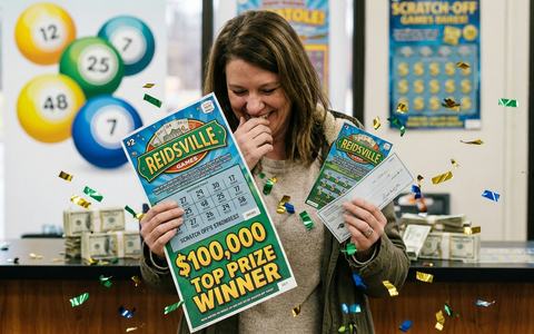 Liberty Player Wins $100,000 on $50 Reidsville Scratch-Off Ticket