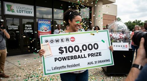 Lafayette resident claims $100,000 Powerball prize from August 31 drawing