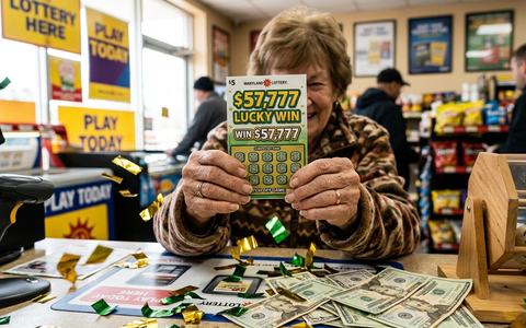 Pasadena Great-Grandmother Claims $57,777 Maryland Scratch-Off Prize