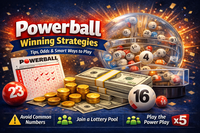 Powerball winning strategies illustration