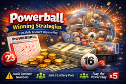 Powerball winning strategies illustration
