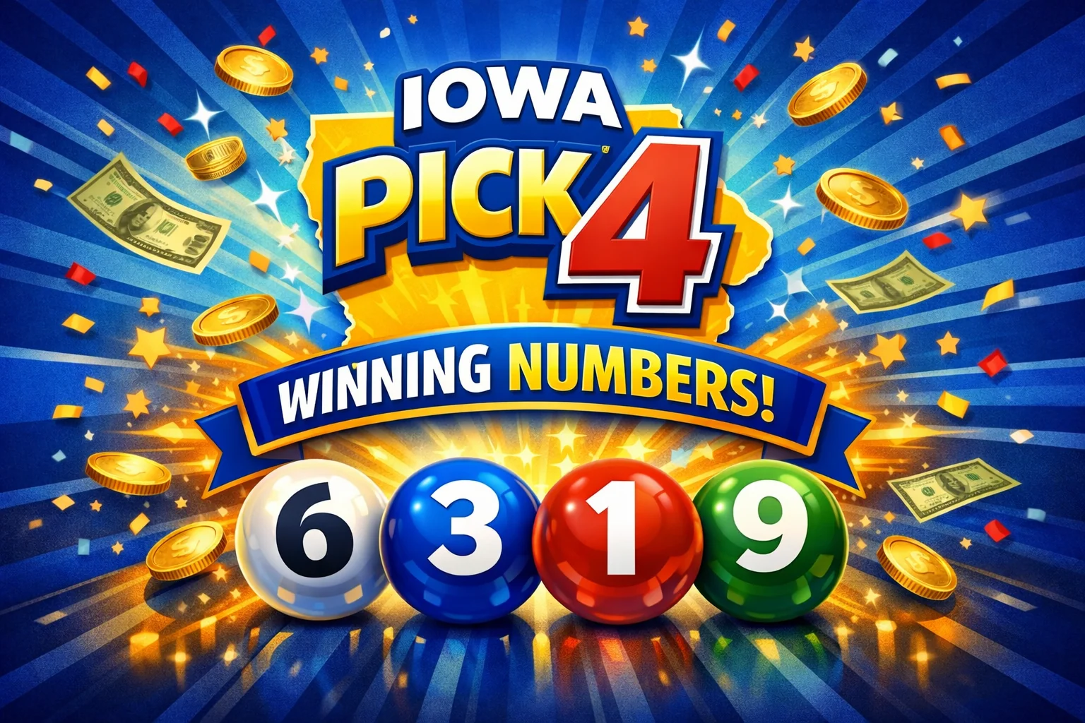 Pick 4 Iowa (IA) Lottery Results: Latest Winning Numbers