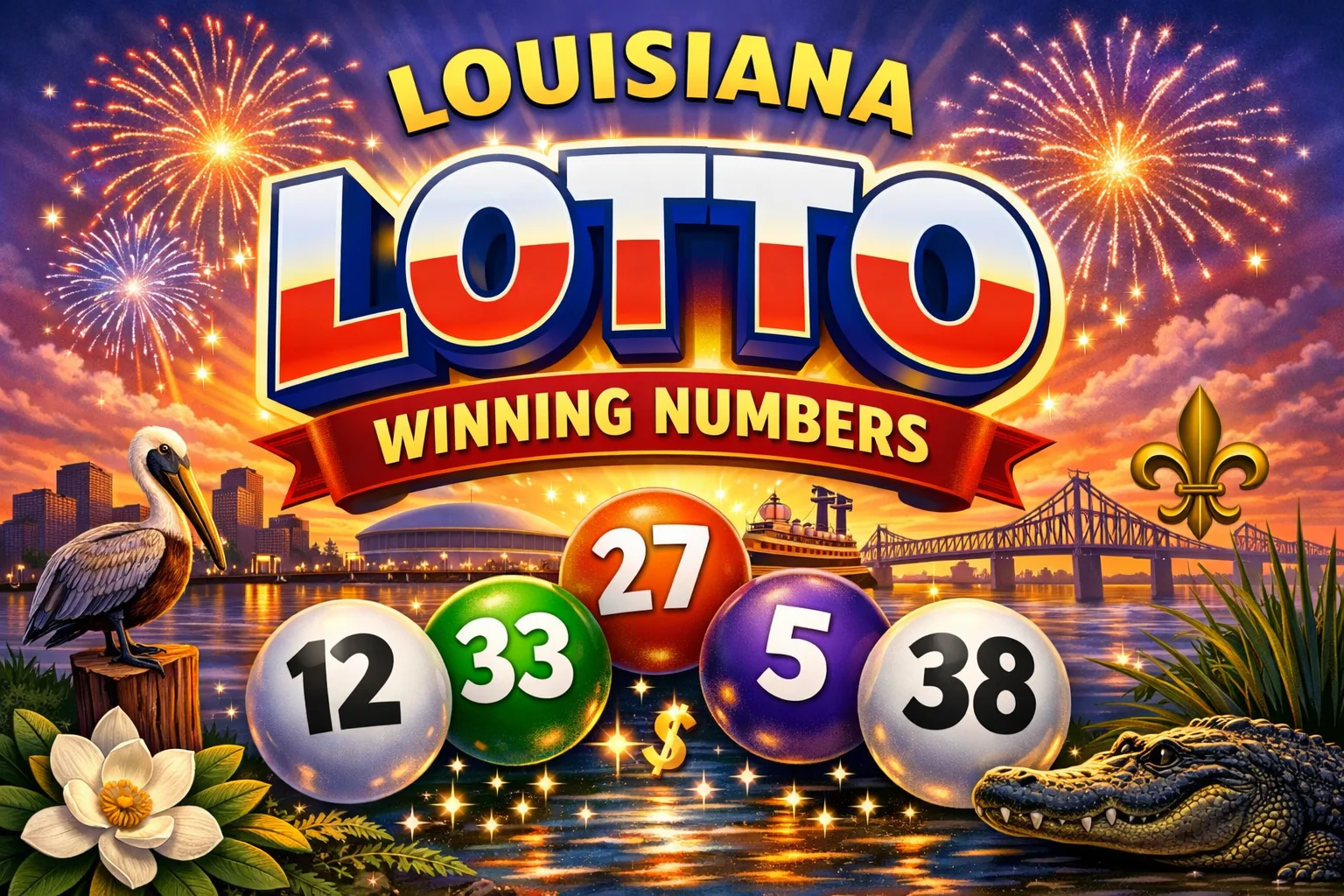 Louisiana (LA) Lotto Past Results: Historical Winning Numbers