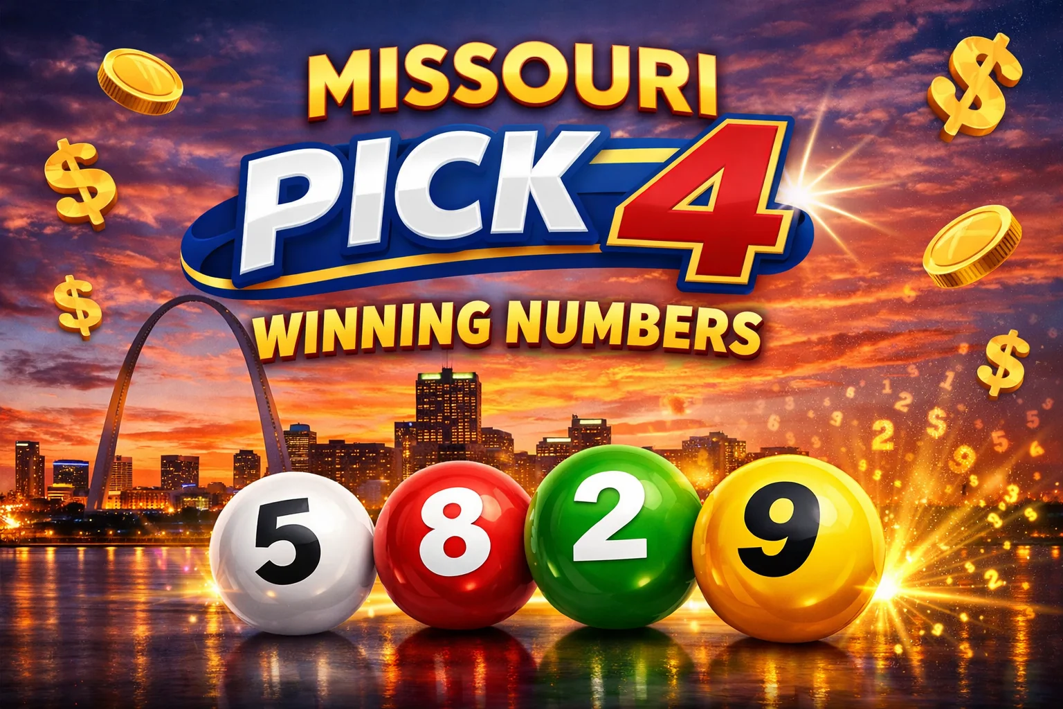 Pick 4 Missouri (MO) Lottery Results: Latest Winning Numbers