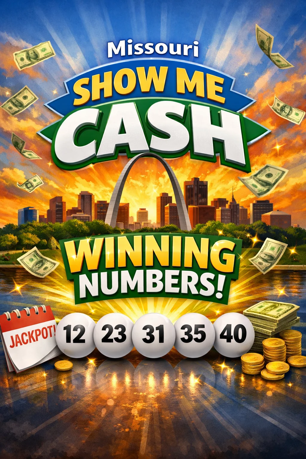 Terrific Missouri Show Me Cash Numbers Photos