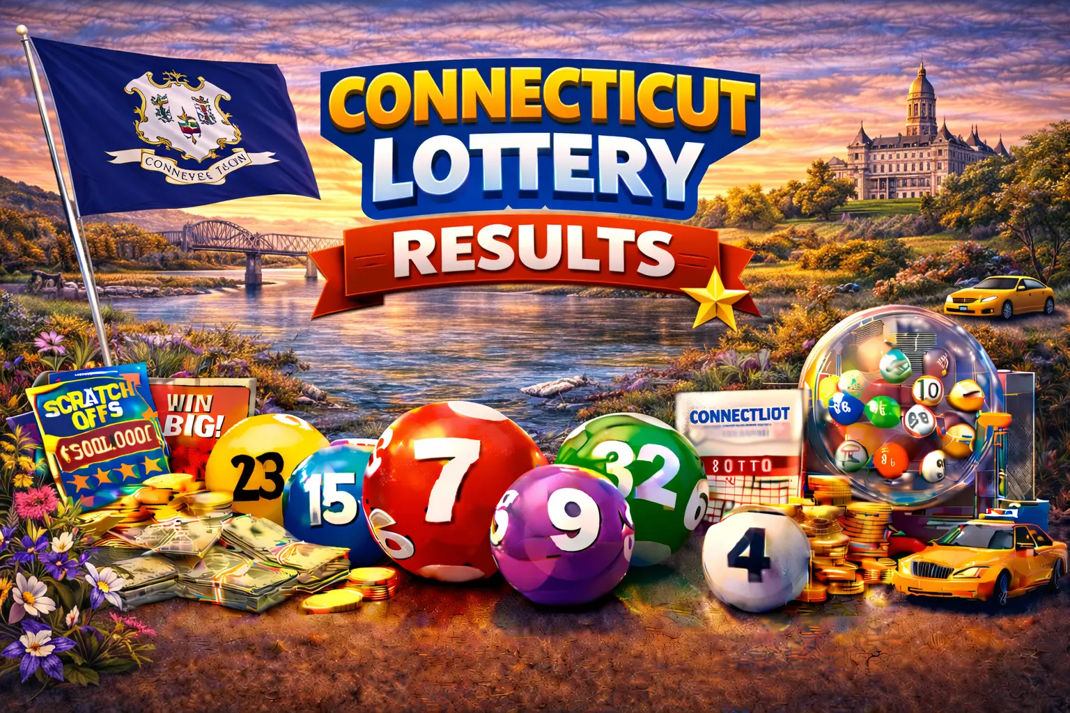 Connecticut CT Lottery Results & Winning Numbers