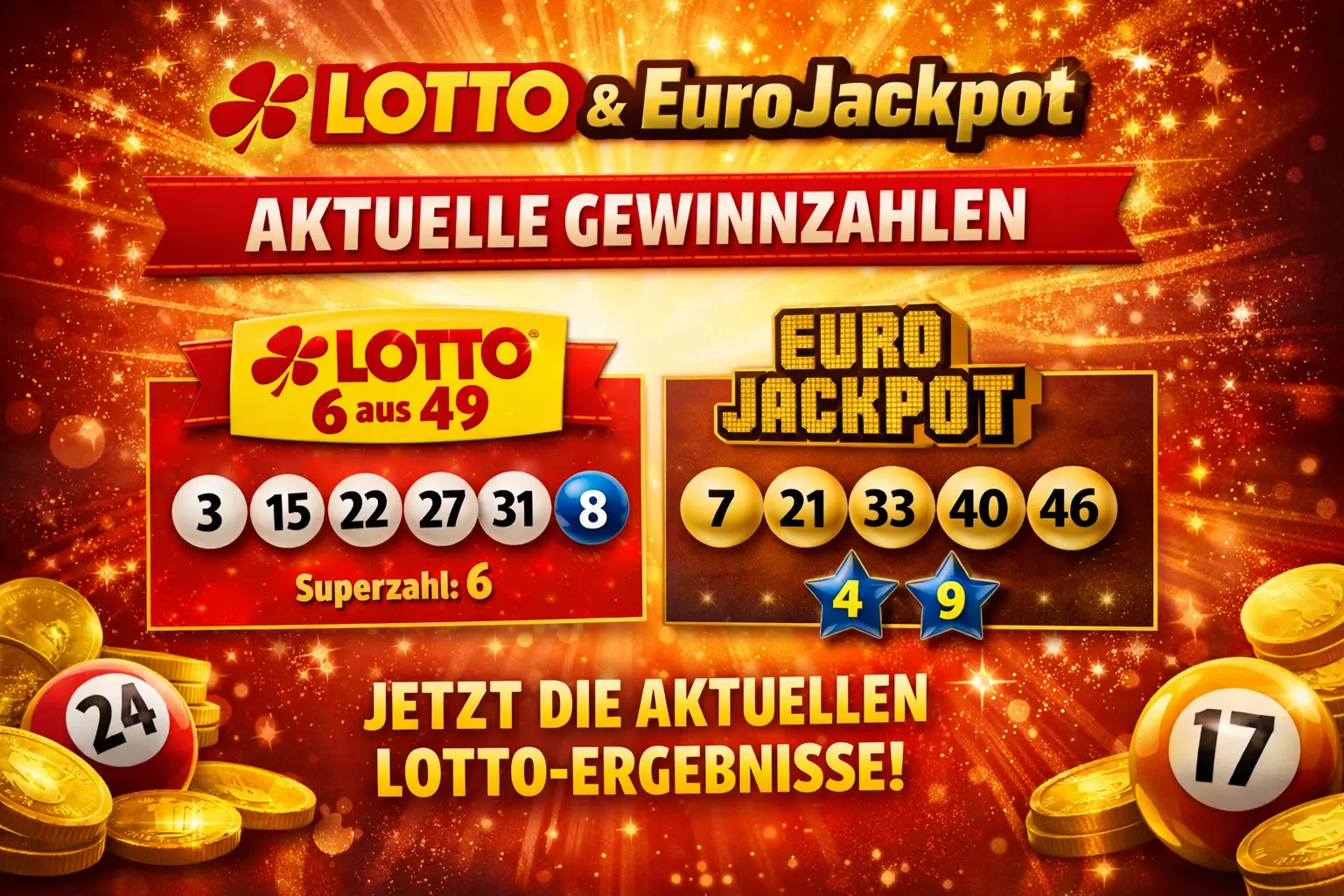 Germany Lottery Results: Winning Numbers for Feb 28, 2026