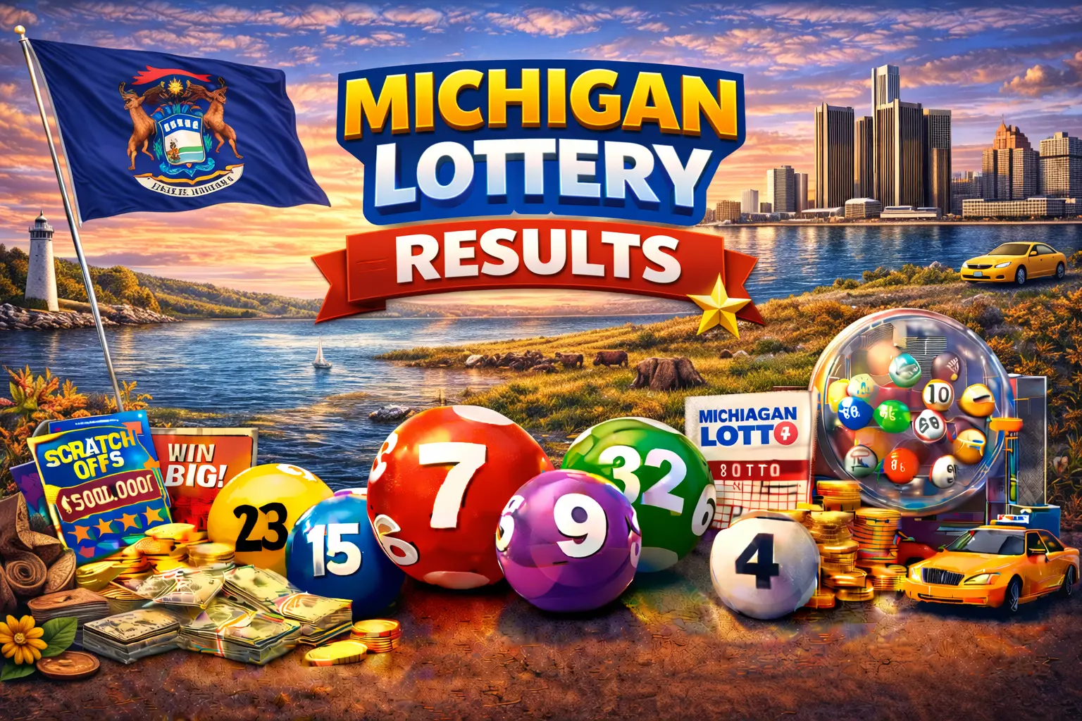 Michigan — Lottery Results & Winning Numbers