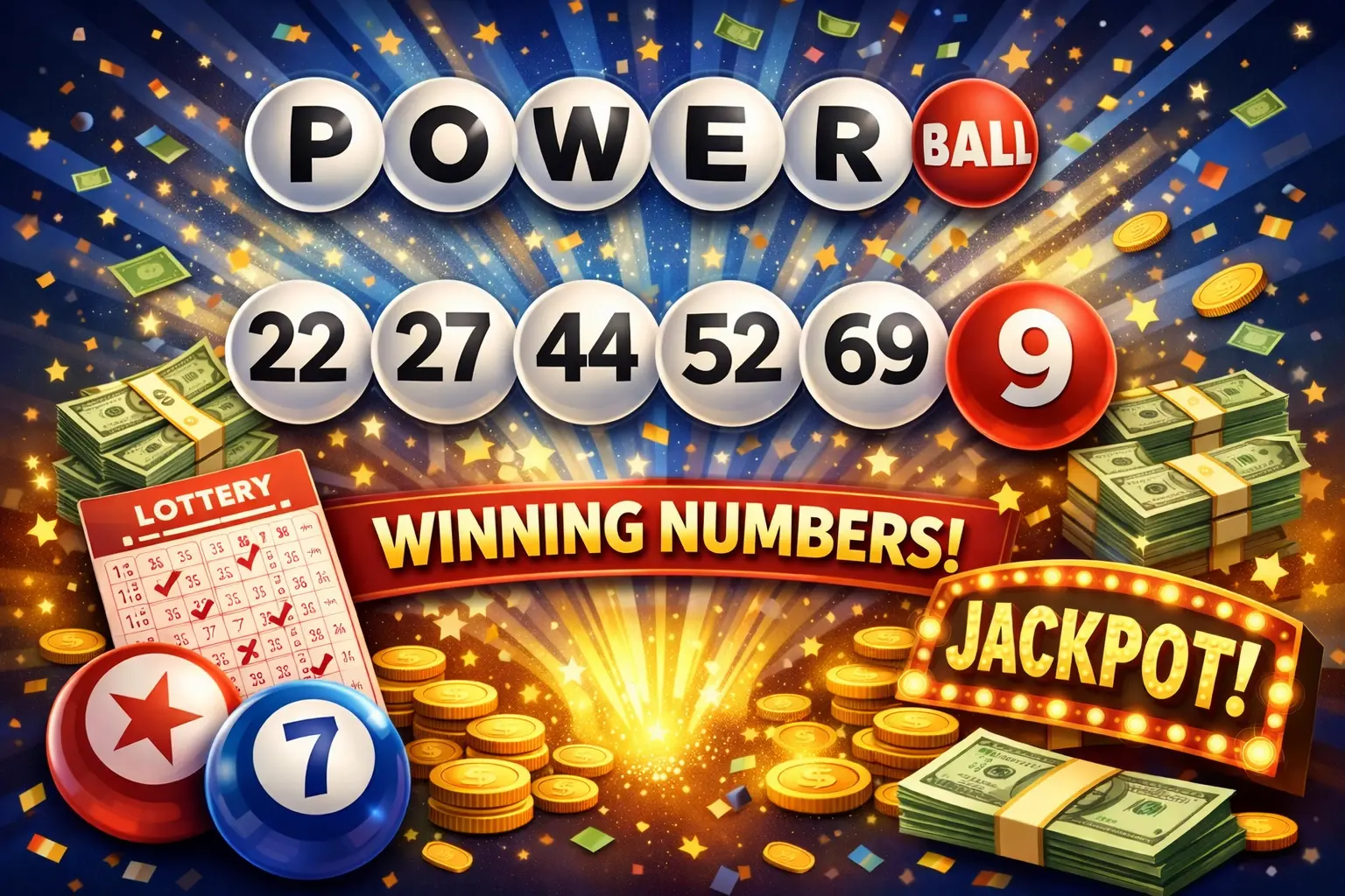 Powerball Winning Numbers & Past Drawings Results